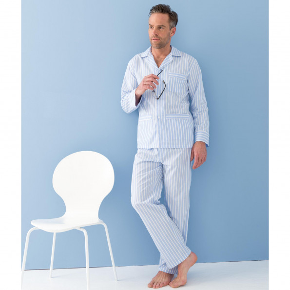 Pyjama coton rayé